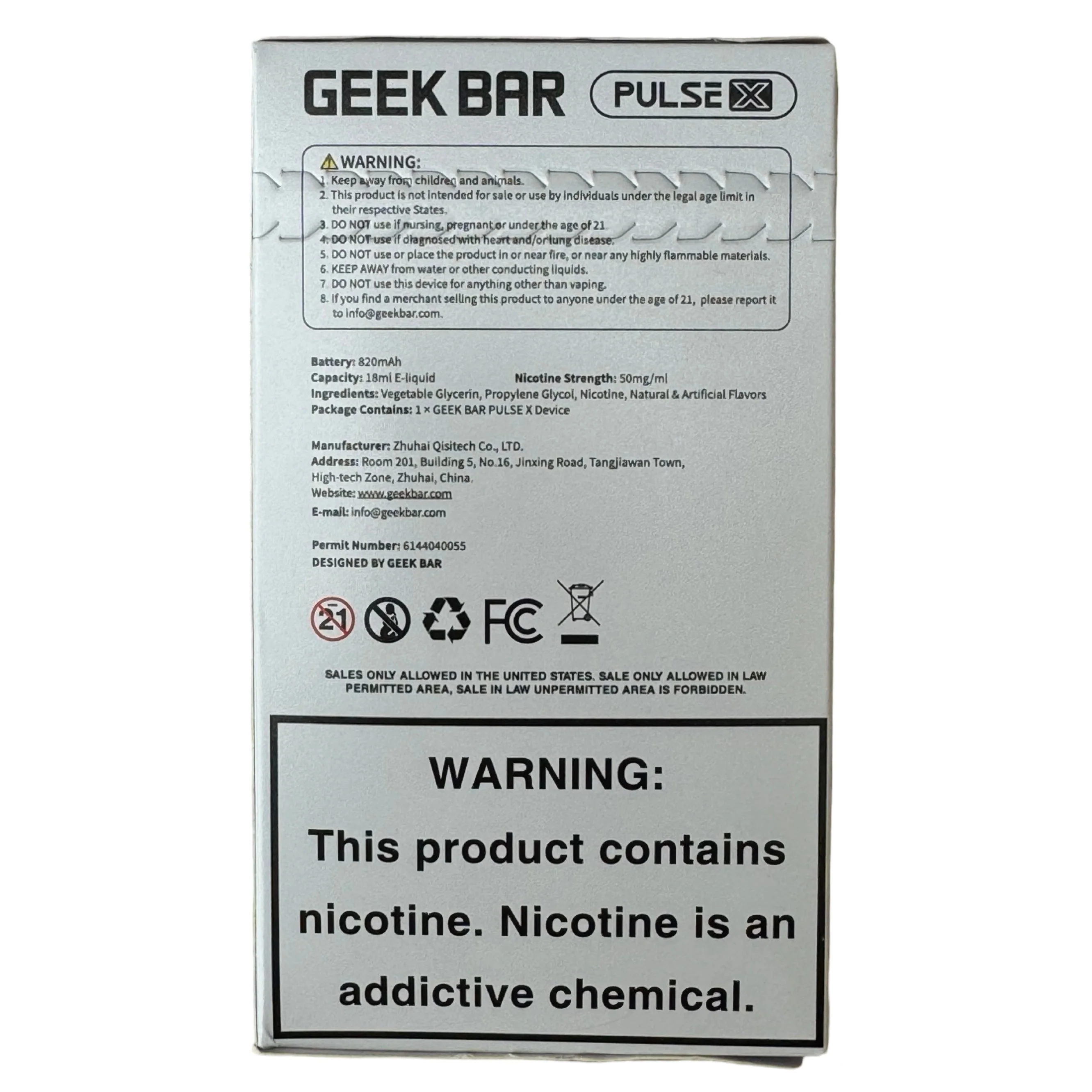 Blackberry Burst - Geek Bar Pulse X 25000 - Image 3