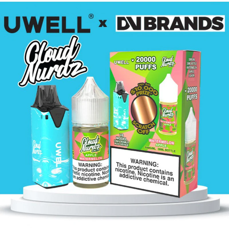 Cloud Nurdz Salt x Uwell V6 Kit - Image 4