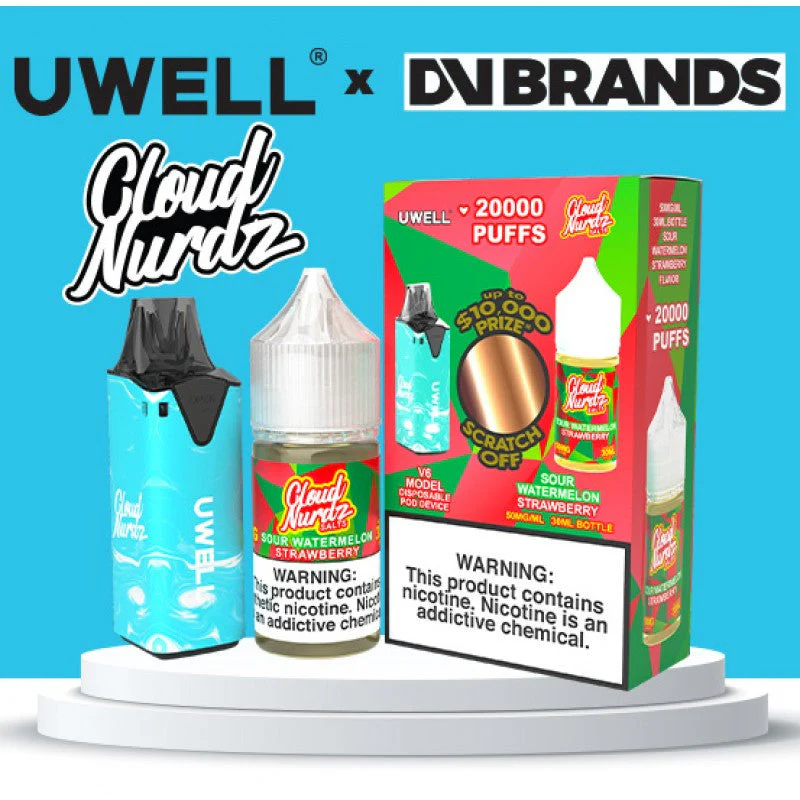 Cloud Nurdz Salt x Uwell V6 Kit - Image 5