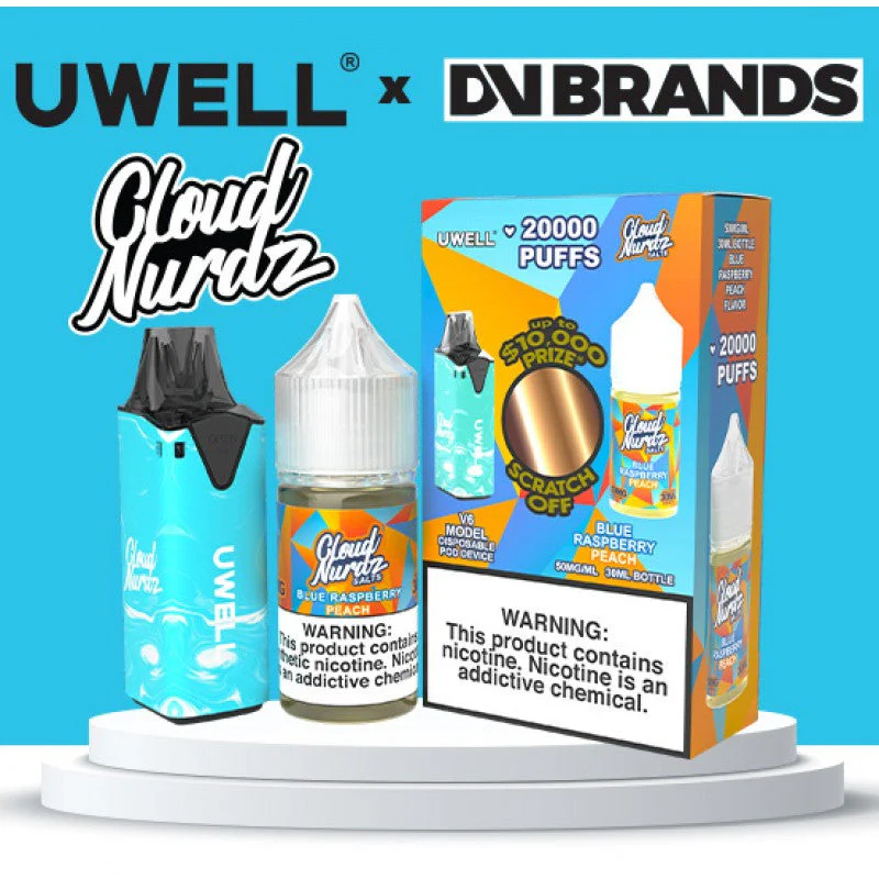 Cloud Nurdz Salt x Uwell V6 Kit - Image 6