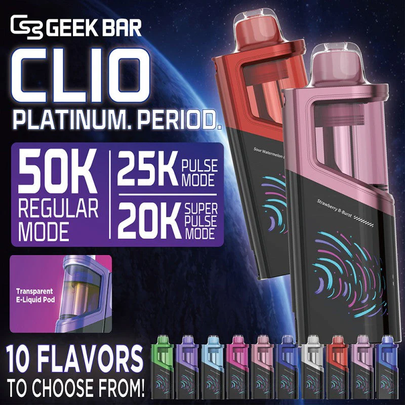 Geek Bar CLIO Platinum 50K POD - Image 3