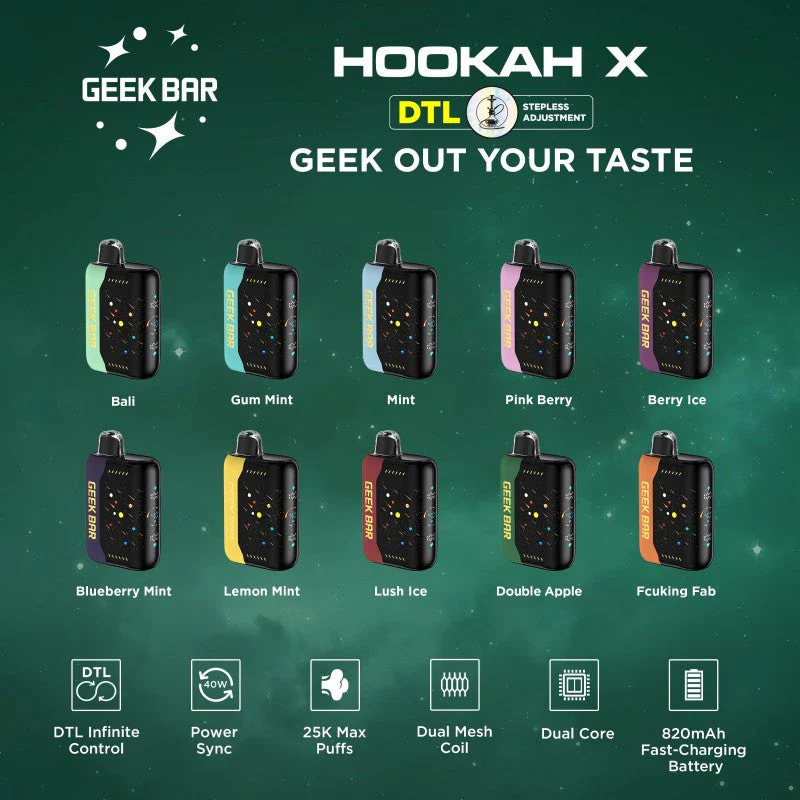 Geek Bar Hookah X 25K - Image 4