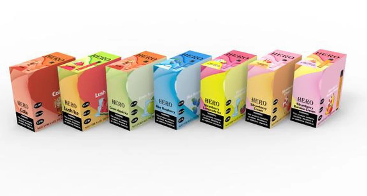 HERO 6% Nic 850 Puffs - Image 5