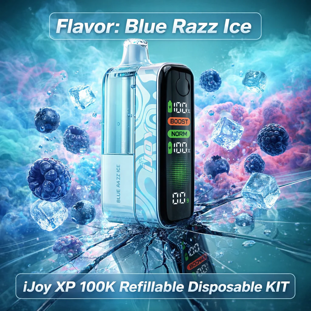 iJoy XP 100K Refillable Disposable KIT TEXAS COMPLIANT - Image 7
