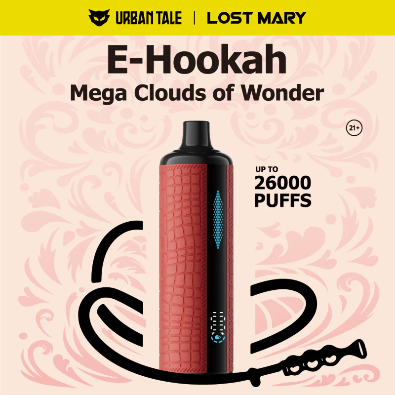 Lost Mary x Urban Tale E-Hookah 26K - Image 3