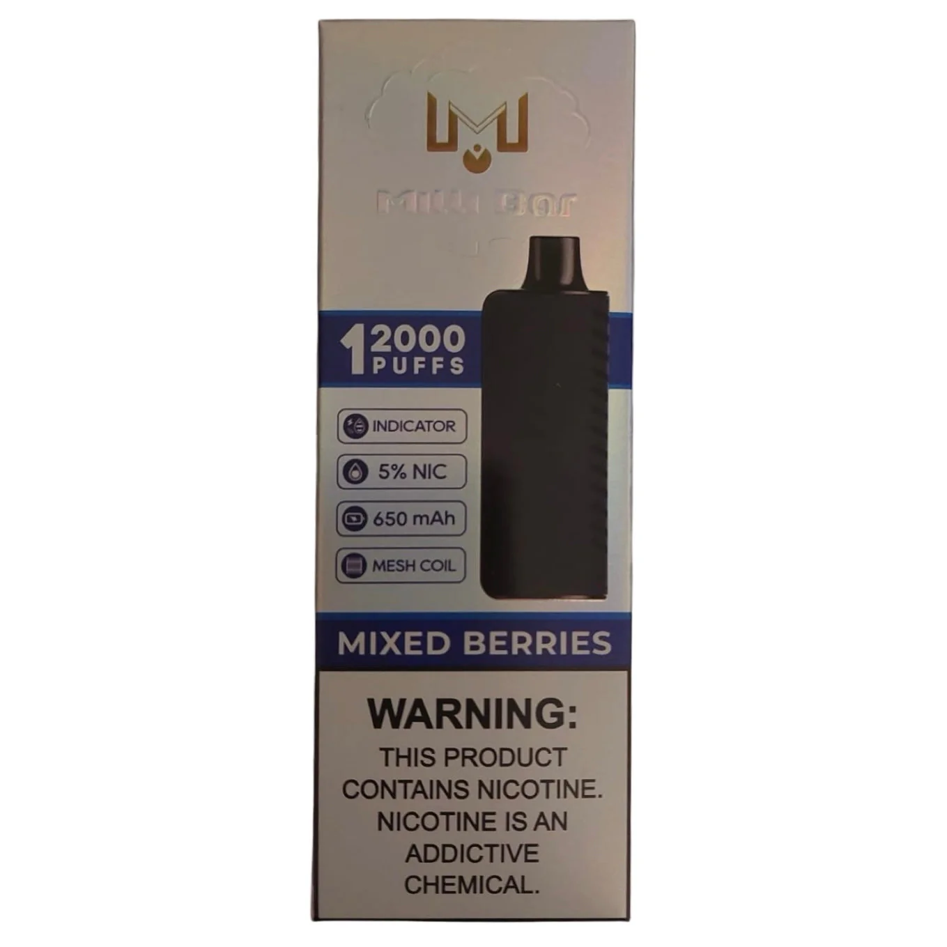 Mixed Berries - Milli Bar 12000 - Image 2
