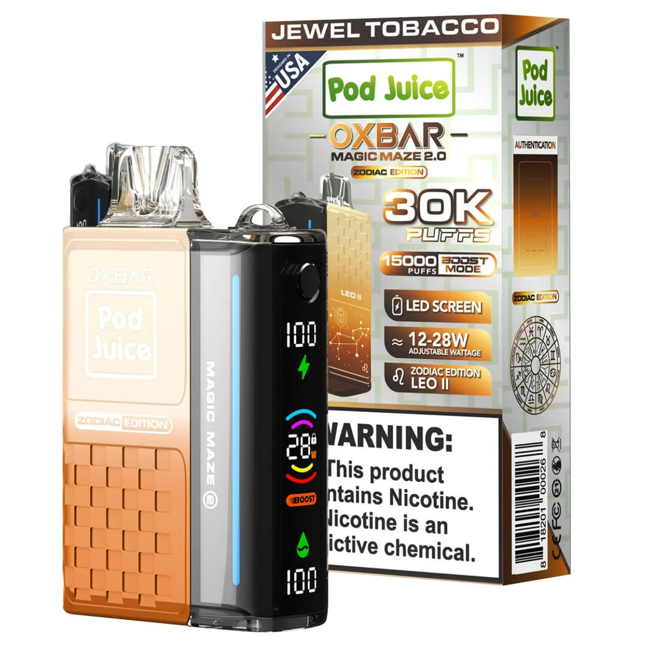 OXBAR x Pod Juice 30K Magic Maze 2 - Image 20