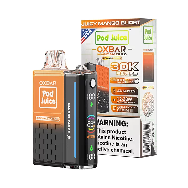 OXBAR x Pod Juice 30K Magic Maze 2 - Image 22
