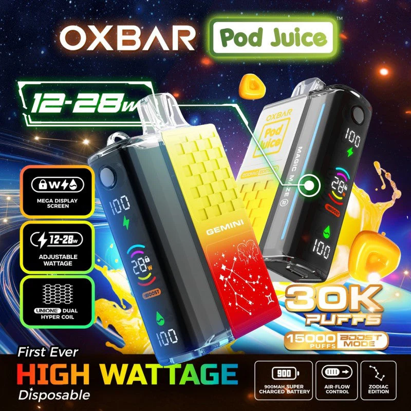 OXBAR x Pod Juice 30K Magic Maze 2 - Image 3