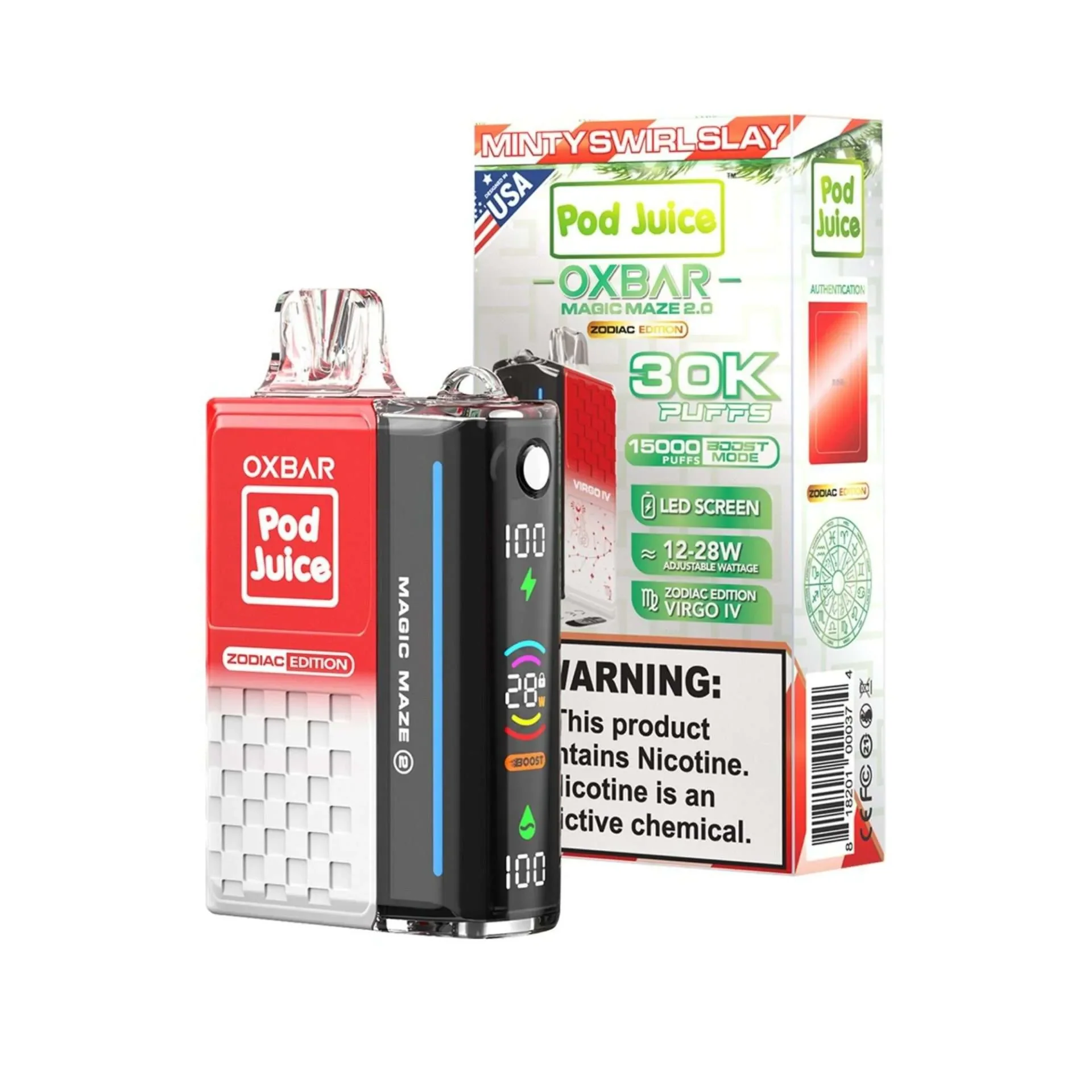 OXBAR x Pod Juice 30K Magic Maze 2 - Image 39