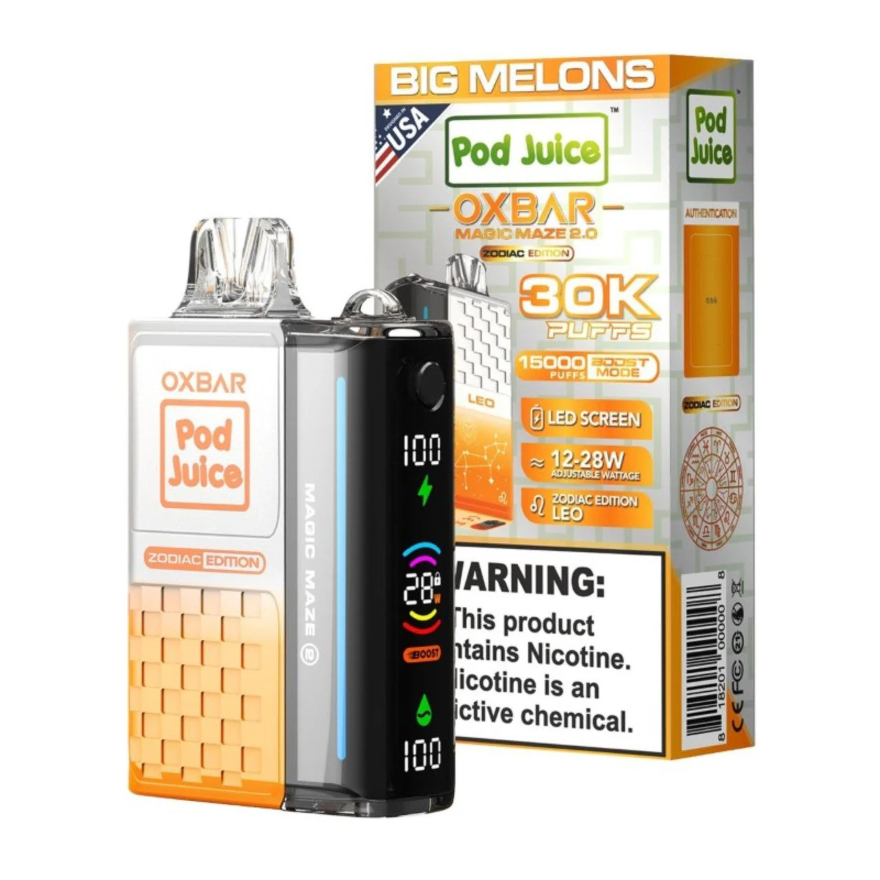 OXBAR x Pod Juice 30K Magic Maze 2 - Image 6