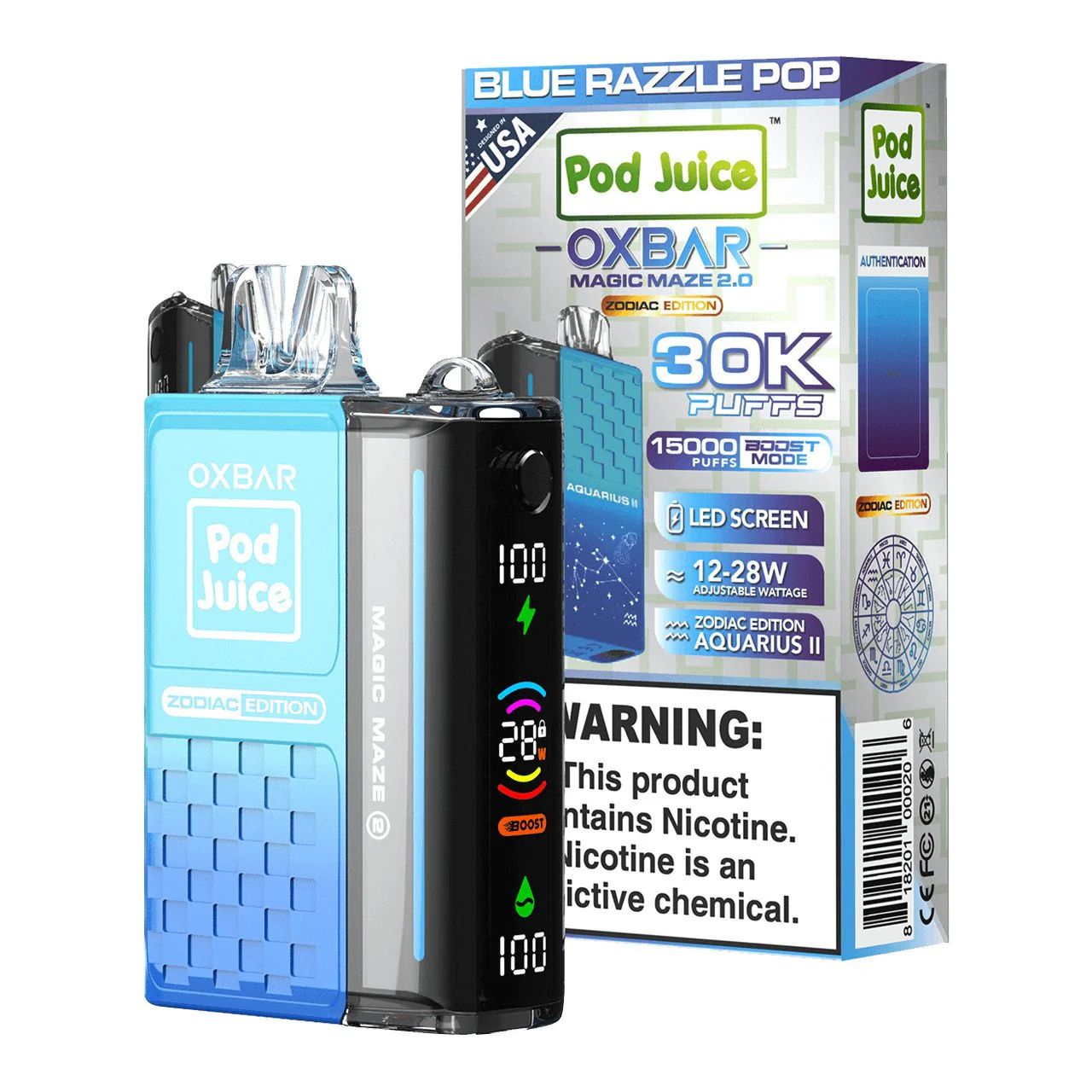 OXBAR x Pod Juice 30K Magic Maze 2 - Image 8