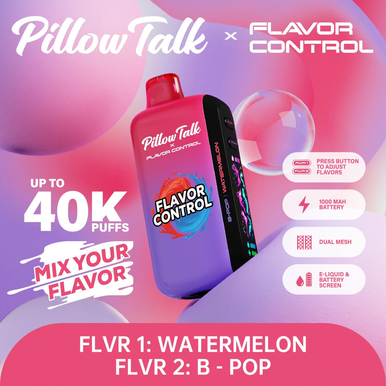 Pillow Talk FC40000 Flavor Control - Image 3