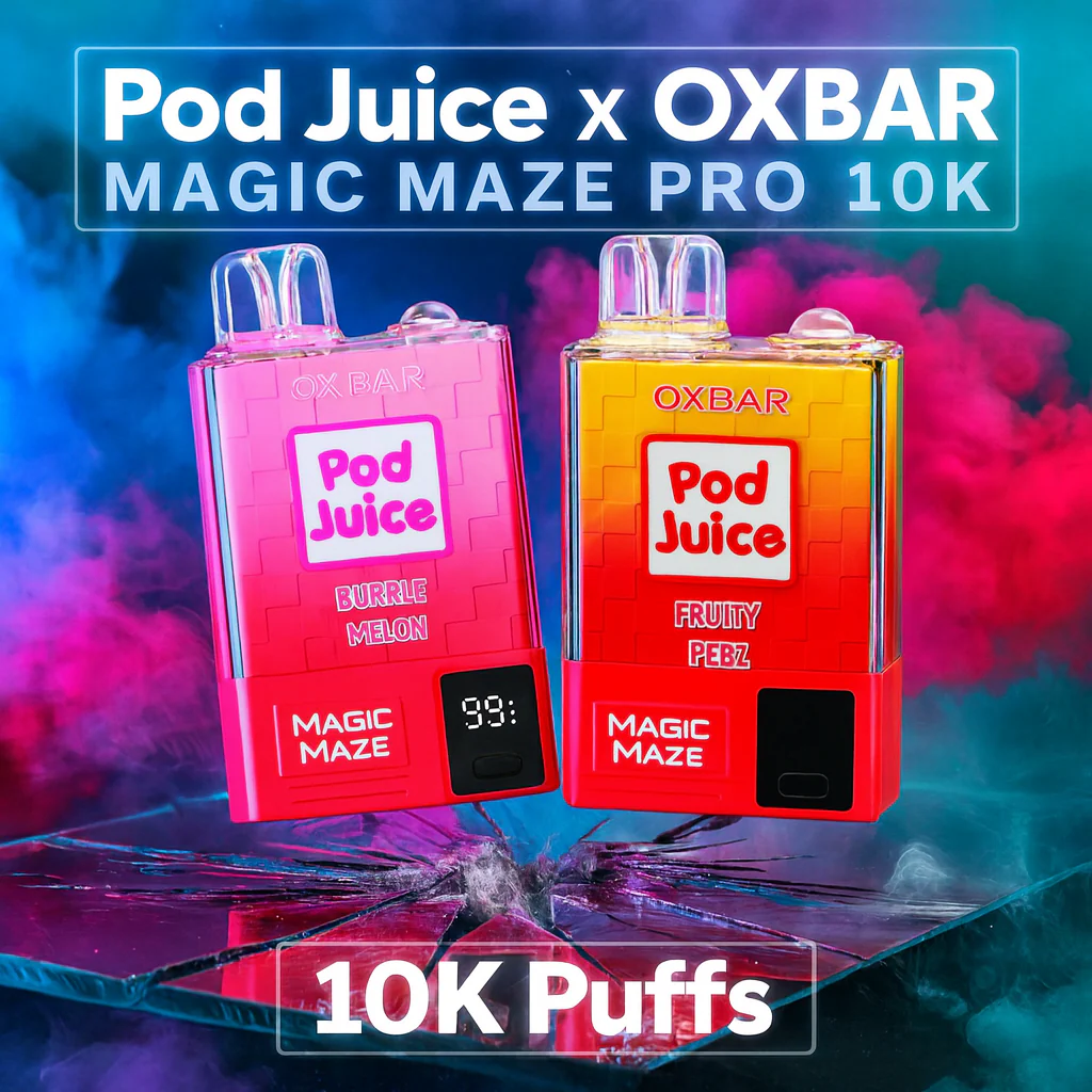 Pod Juice x OXBAR Magic Maze Pro 10K