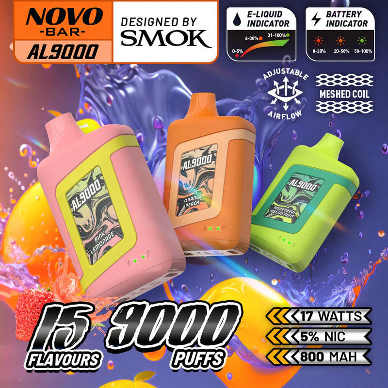 Smok Novo Bar AL9000 - Image 4