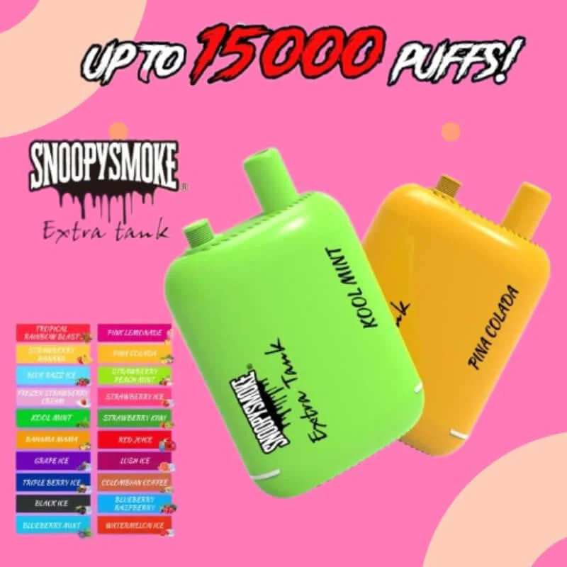 Snoopy Smoke Extra Tank 2 x 18ml 15000 - Image 3